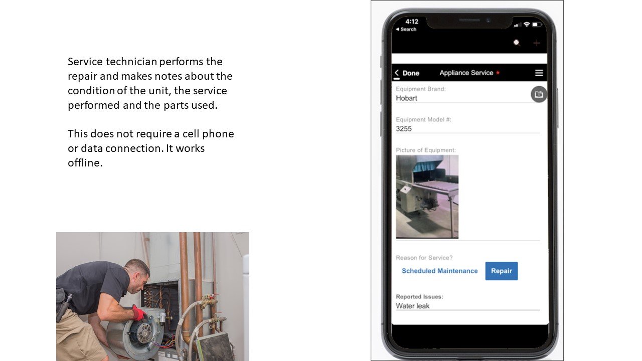 Mobile App For Service Technician