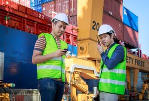 Logistics on phone