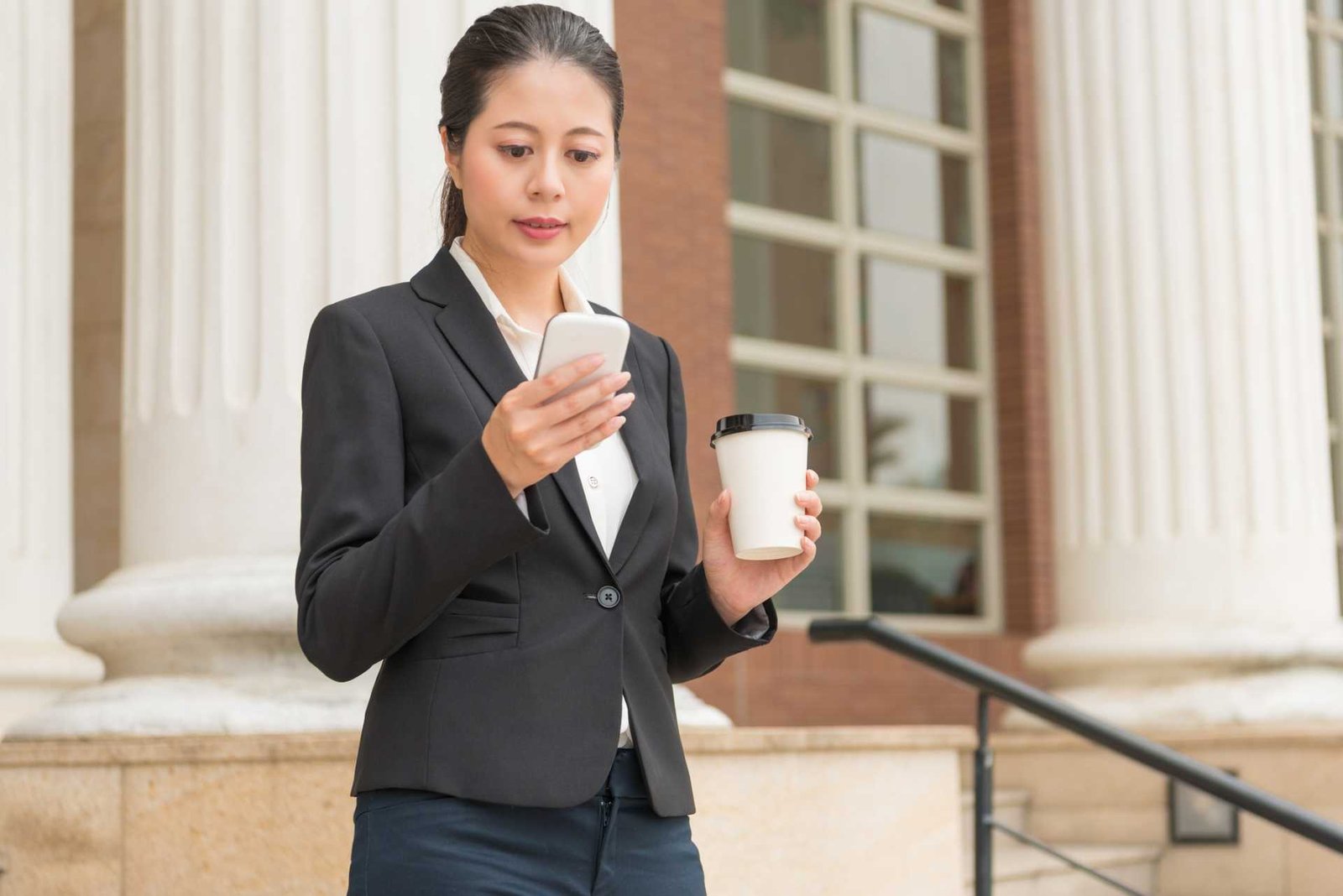 government worker using a low code app government worker using a low code app