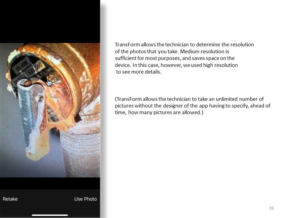Mobile apps to speed inspections for standing workers