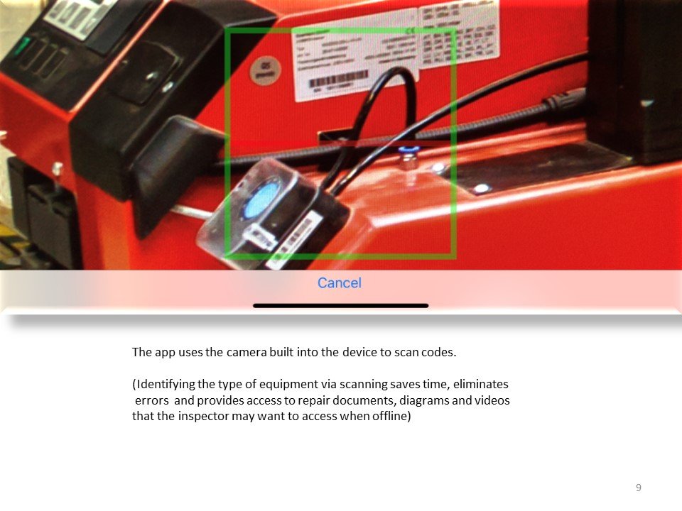 Capture photos on a mobile app