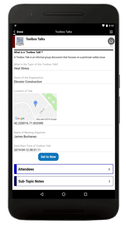 Estel Tech toolbox template app