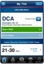 My TSA government app My TSA government app