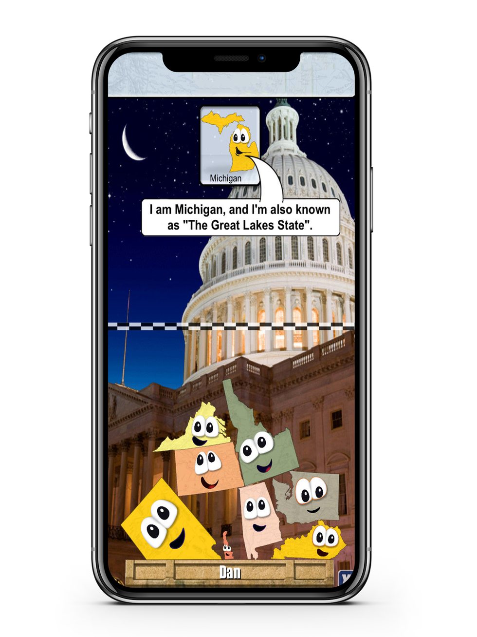 Stack the States App for Children Stack the States App for Children