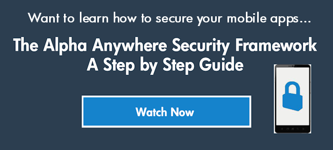 Tutorial: Security in your mobile business applications