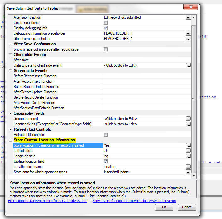 Storing user location data in your business mobile apps